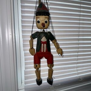 Wooden Pinocchio Puppet